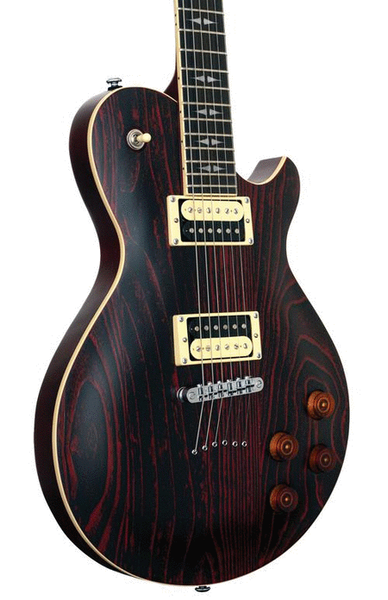 Patriot Decree Electric Guitar with Trans Red Finish