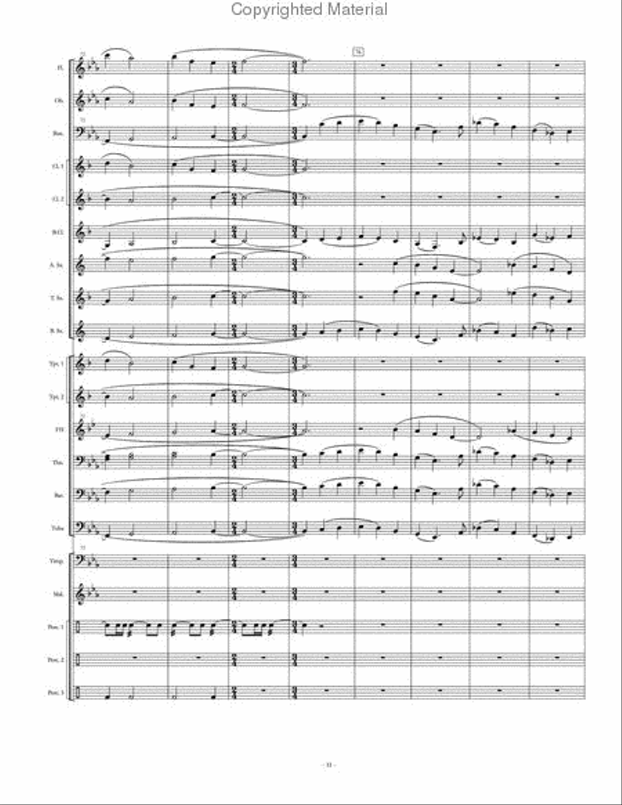 Monuments Concert Band scores gallery preview page 12