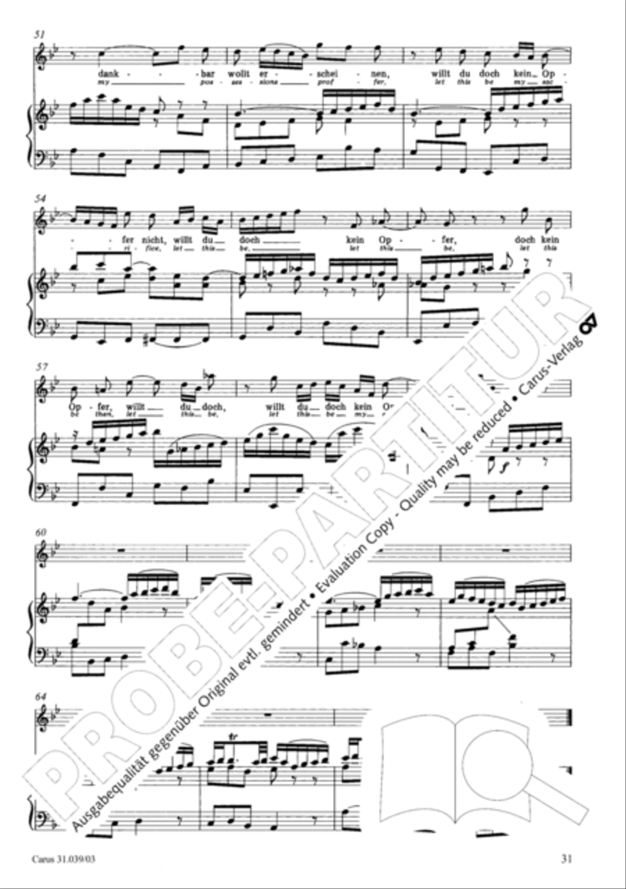 Give the hungry ones thy bread (Brich dem Hungrigen dein Brot) 4-Part scores gallery preview page 32