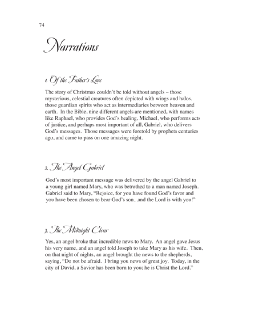 Sing with the Angels!- Score 4-Part scores gallery preview page 77