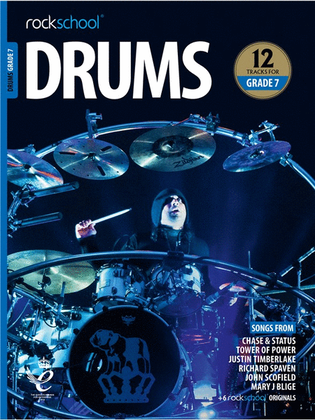 Book cover for Rockschool Drums Grade 7 (2018)