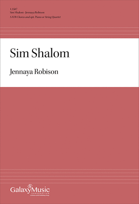 Sim Shalom (Piano/Choral Score)