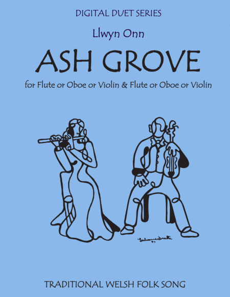 The Ash Grove for Oboe Duet (Two Oboes)