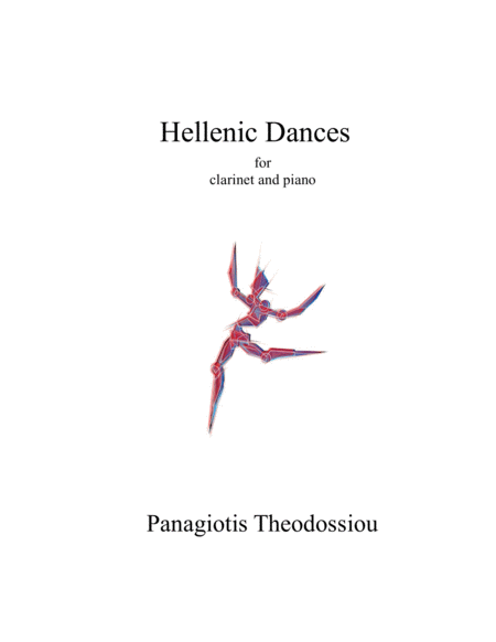 Hellenic Dances for clarinet and piano image number null