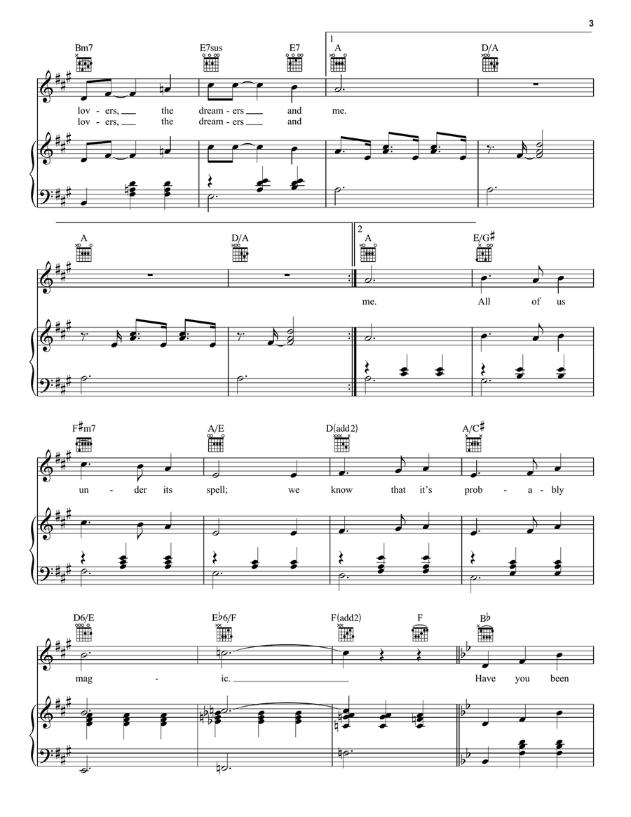 The Rainbow Connection Acoustic Guitar scores gallery preview page 3