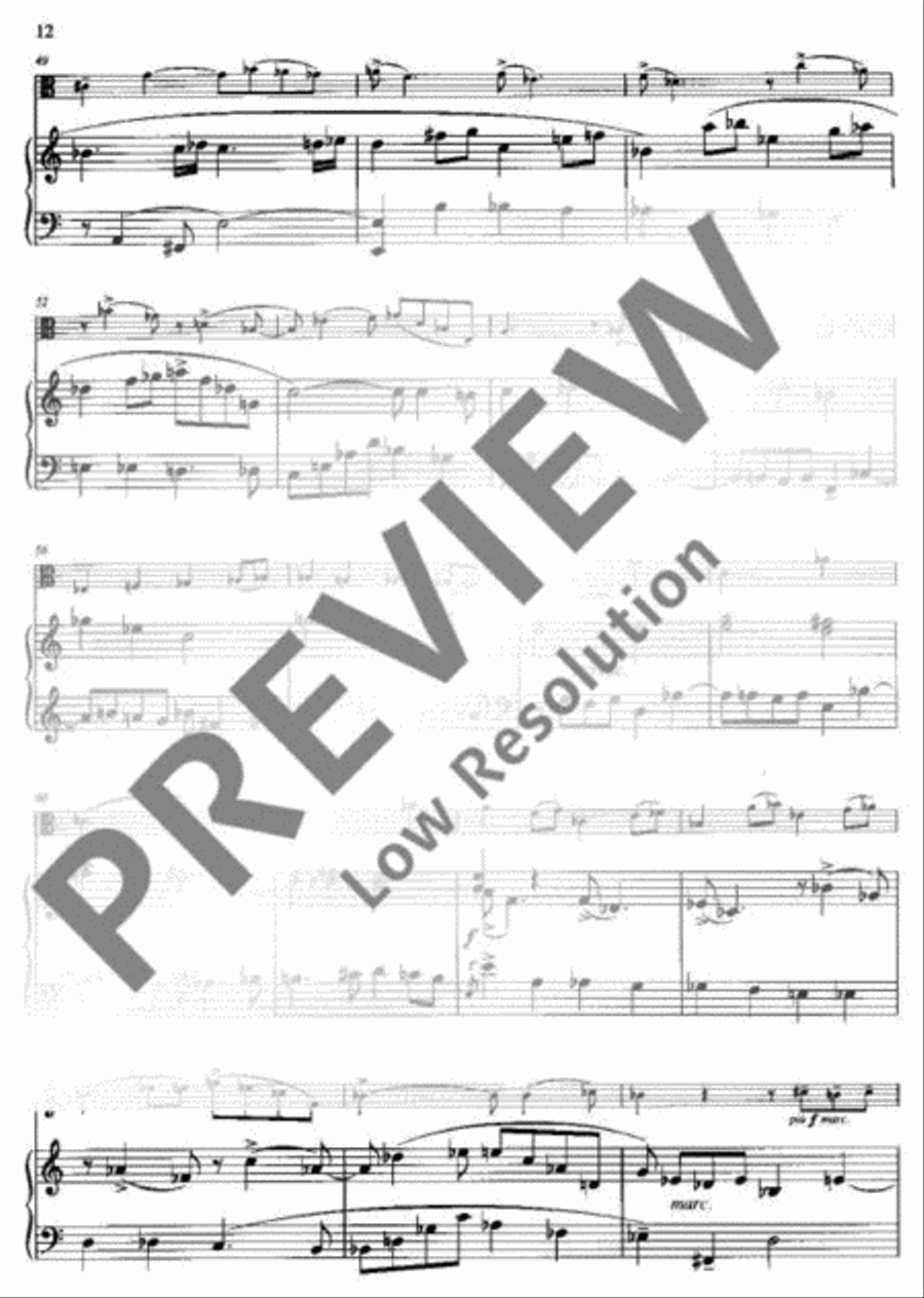 Three Elegies Three Elegies Piano Accompaniment scores gallery preview page 13