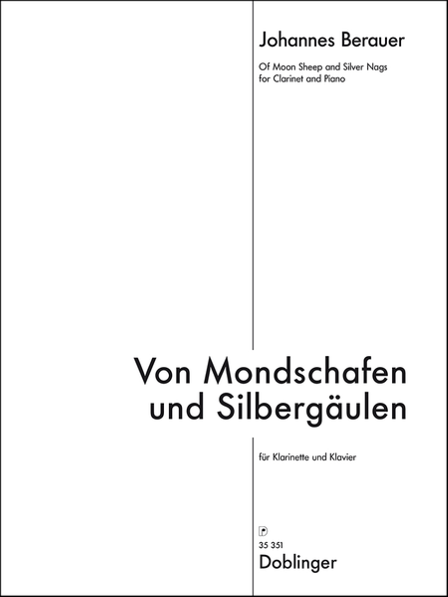 Von Mondschafen und Silbergaulen Clarinet Solo scores gallery preview page 1