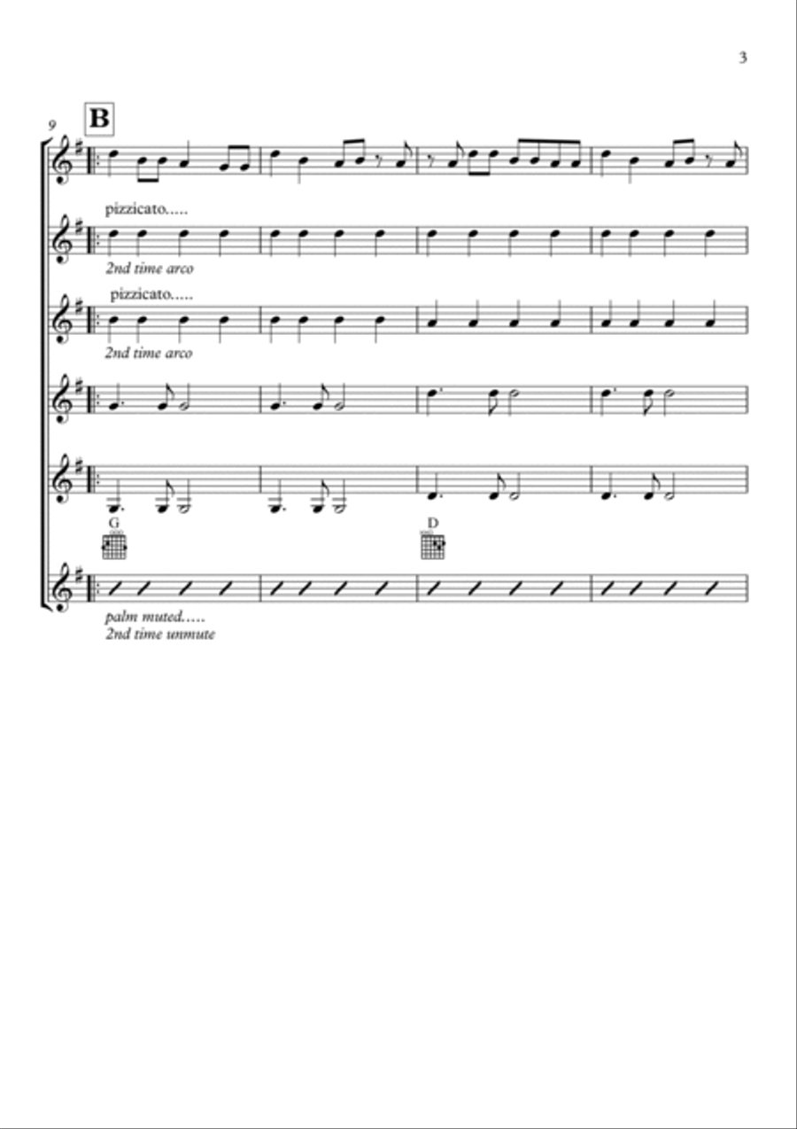 You Belong With Me Electric Guitar scores gallery preview page 3