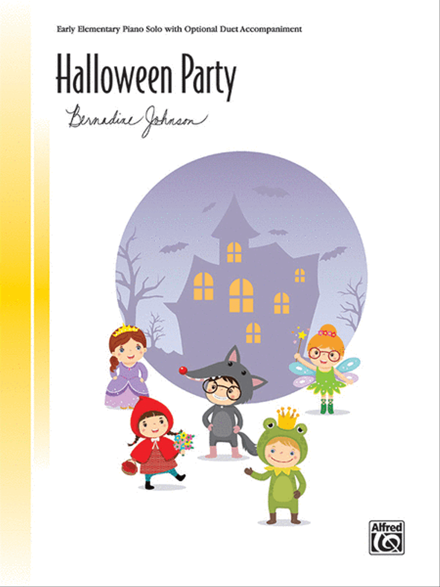 Halloween Party Easy Piano scores gallery preview page 1