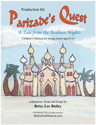 Book cover for Parizade's Quest - Production Kit
