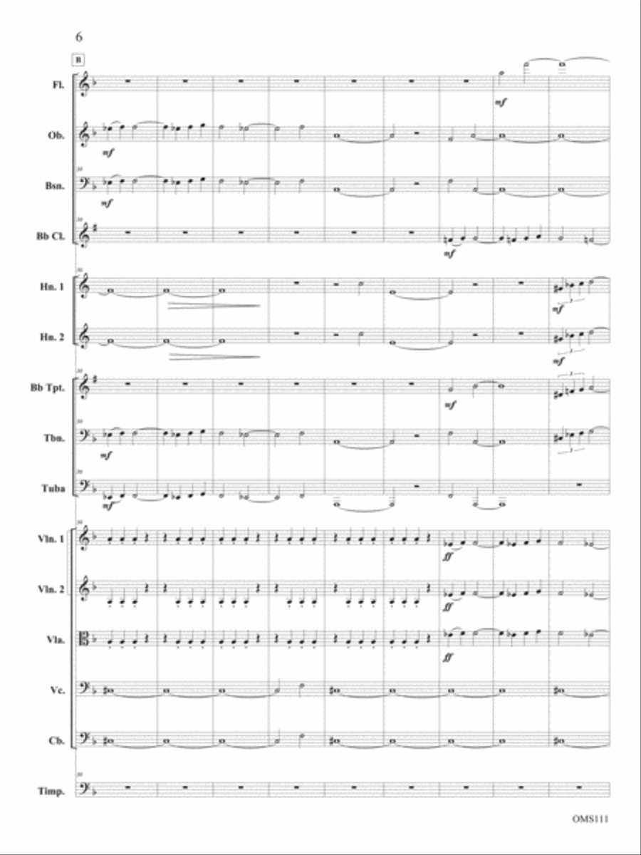 Wind Spirit Wind Spirit Full Orchestra scores gallery preview page 5
