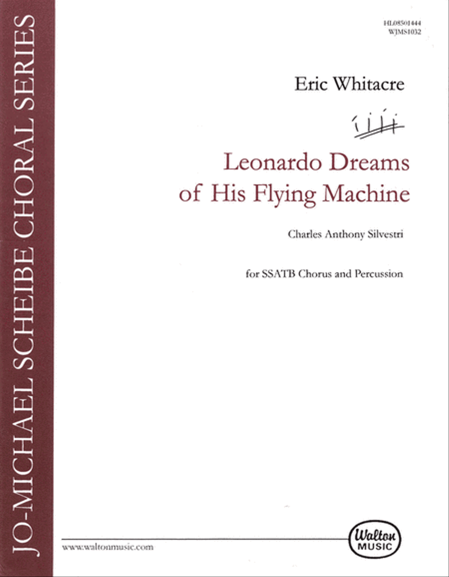 Leonardo Dreams of His Flying Machine Choir scores gallery preview page 1