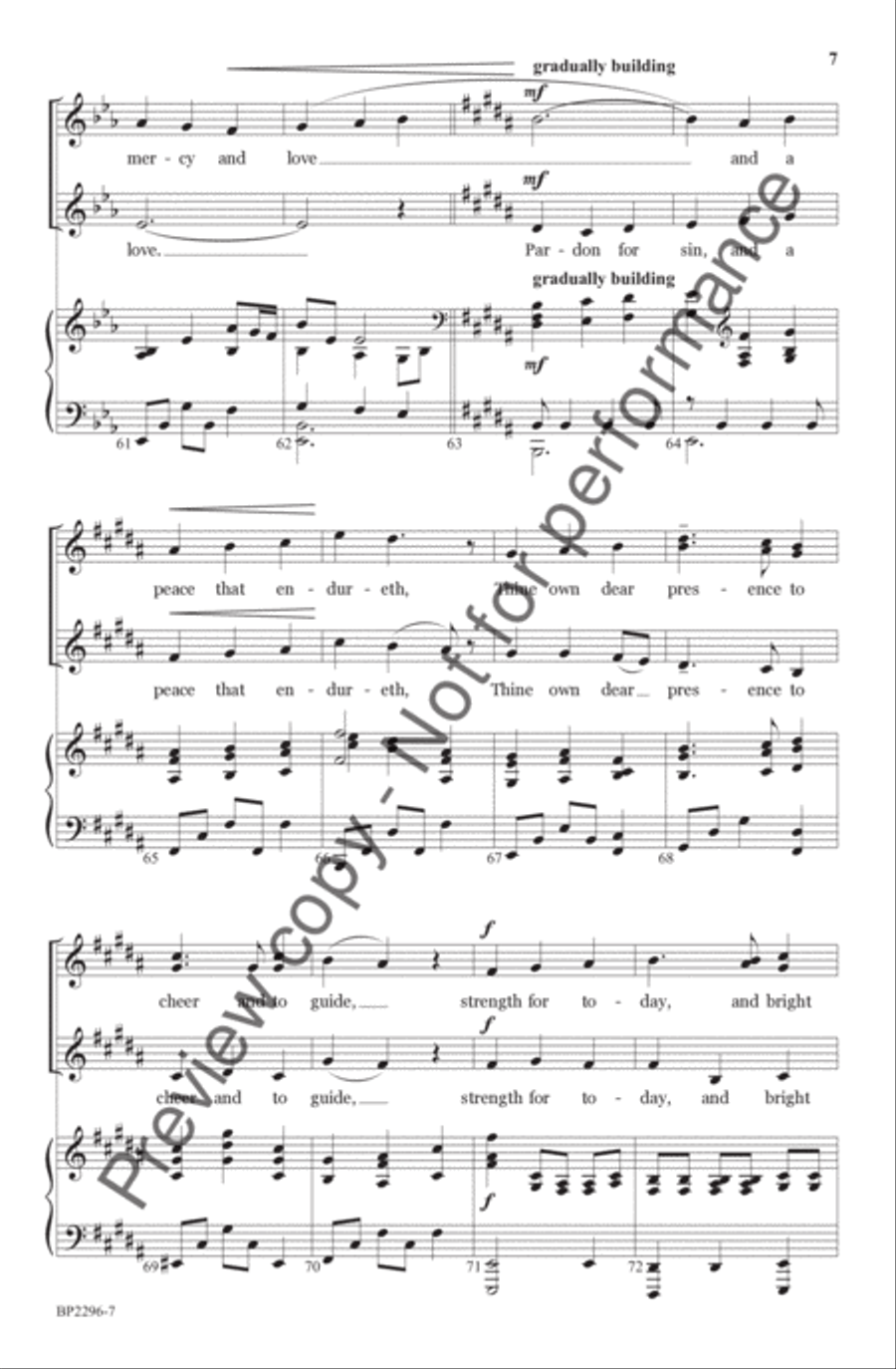 Great Is Thy Faithfulness - Forrest - SSAA SSAA scores gallery preview page 8