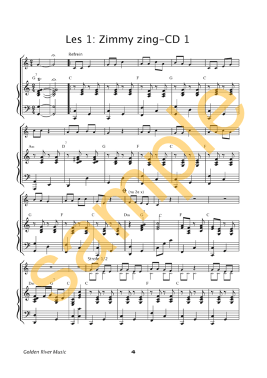 Noot 2: Teacher's book and CD CD scores gallery preview page 5