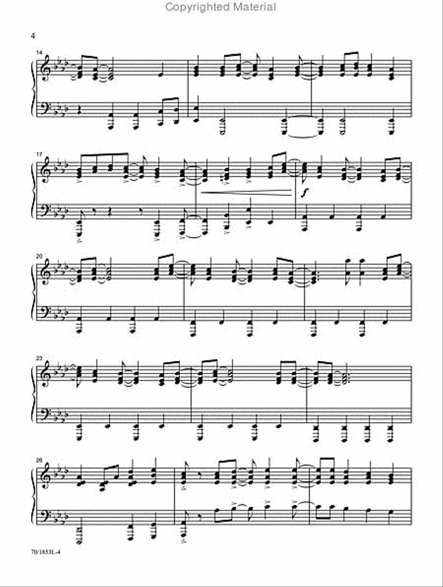 Our Song Will Rise Piano Solo scores gallery preview page 5