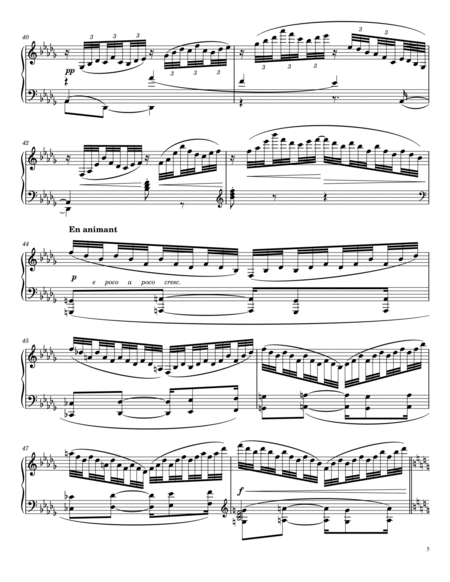 Claude Debussy - Images Series I (L. 110) 1. Reflets dans l'eau - Original For Piano Solo image number null