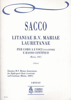 Litaniae B.V. Mariae Lauretanae (Roma 1607) for 8-part Choir (SATB-SATB) and Continuo