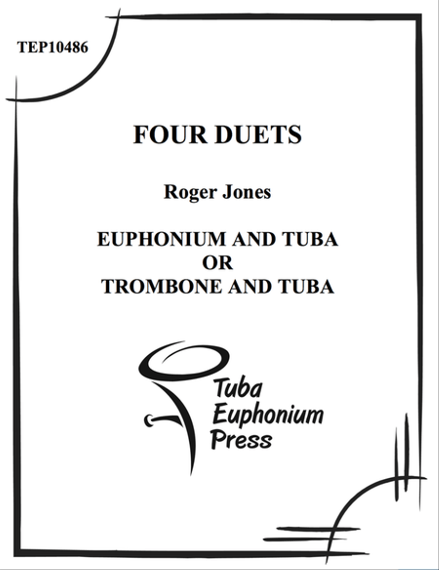Four Duets Brass Duet scores gallery preview page 1