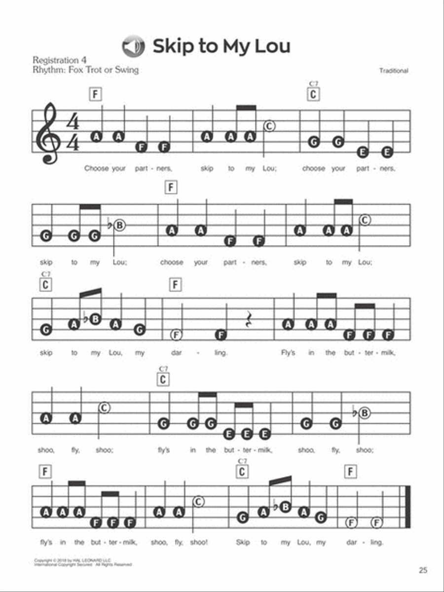 Beginnings for Keyboards – Updated Edition Electronic Keyboard scores gallery preview page 5