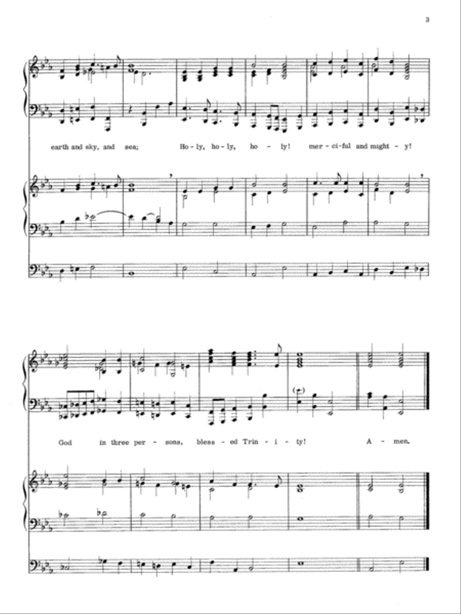 Organ-Piano Accomp. for Congregational Hymns Organ scores gallery preview page 3