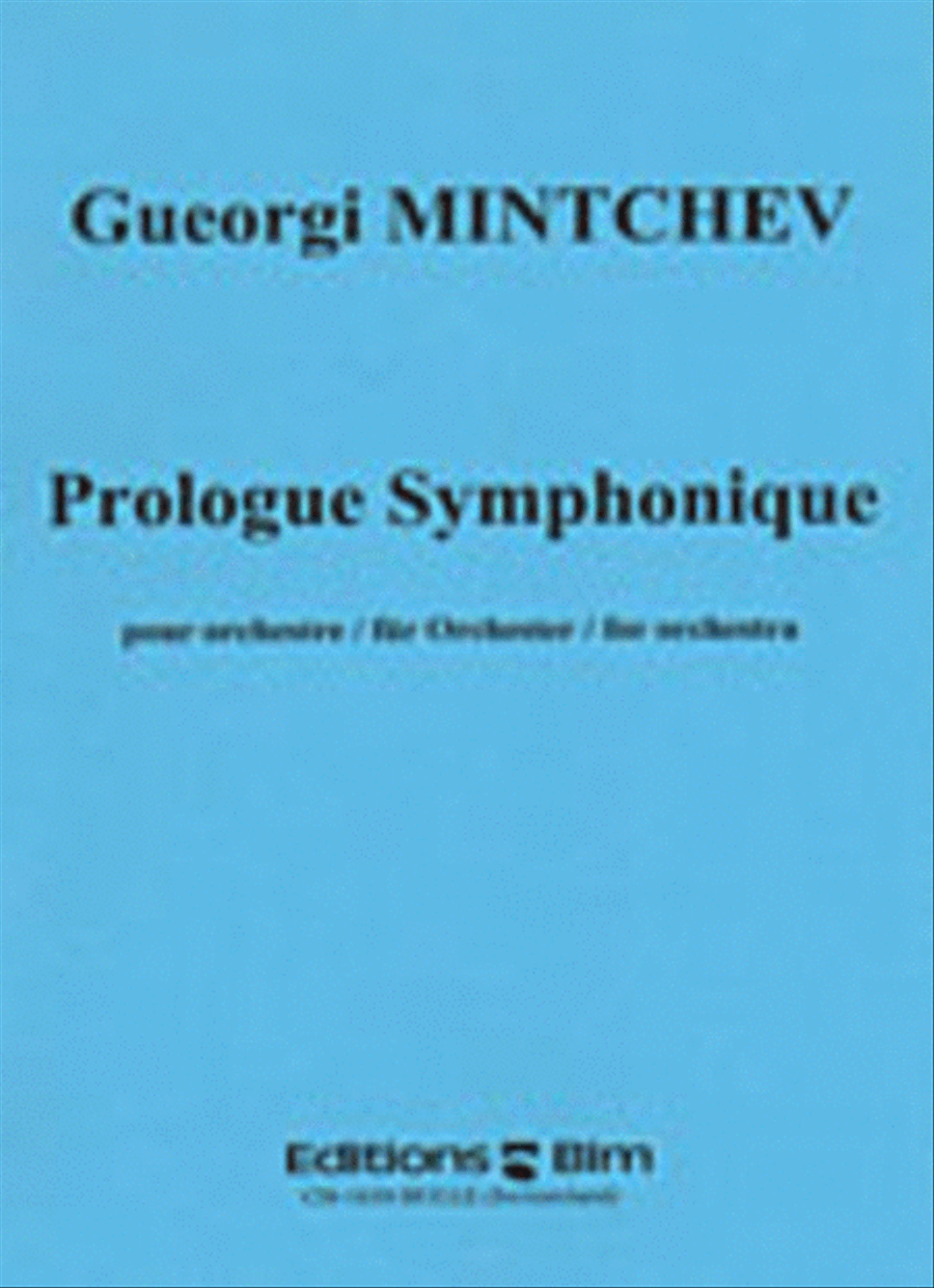 Prologue Symphonique Full Orchestra scores gallery preview page 1