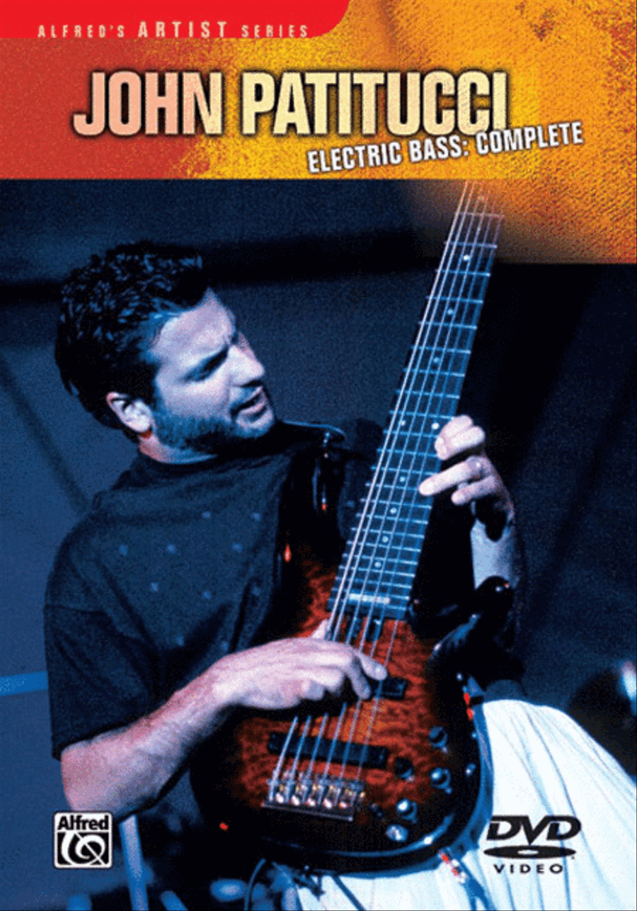 Book cover for John Patitucci, Electric Bass: Complete (DVD)