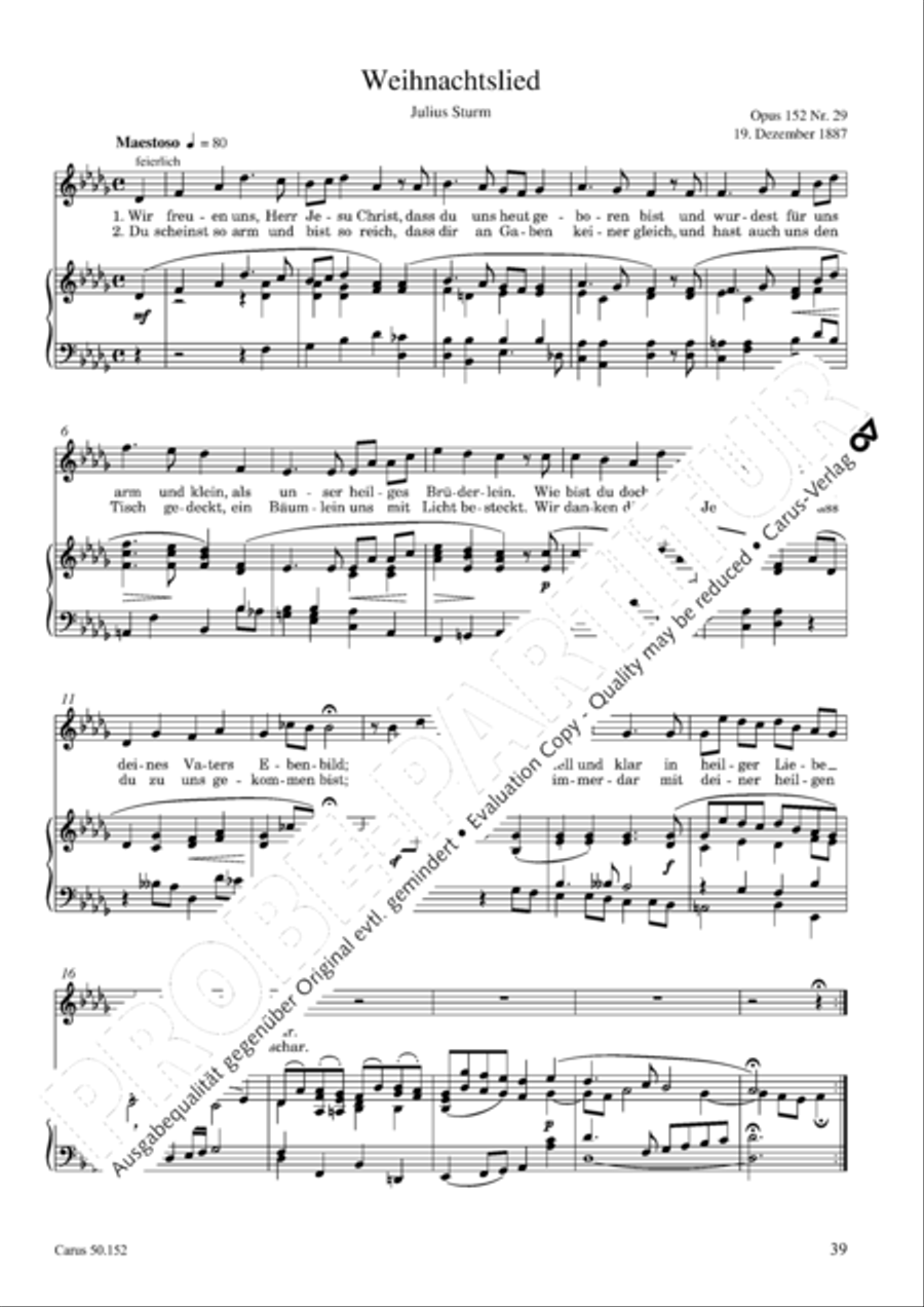Liederbuch fur Kinder op. 152 Choir scores gallery preview page 40