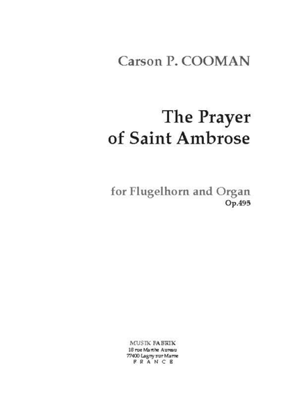 Prayer of Saint Ambrose