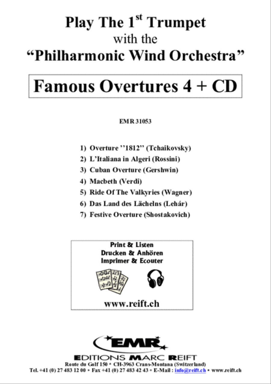 Play The 1st Trumpet With The Philharmonic Wind Orchestra Concert Band scores gallery preview page 2