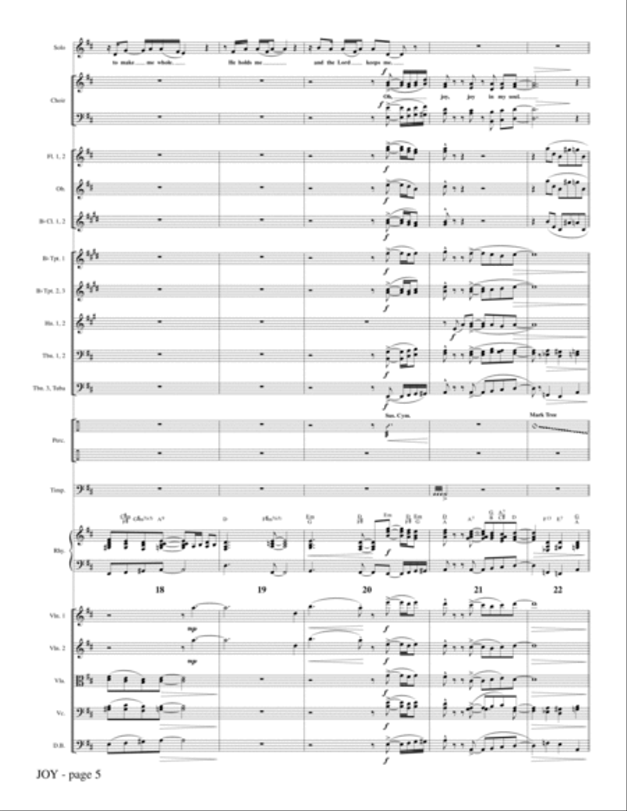 Joy - Full Score Joy - Full Score Choir scores gallery preview page 5
