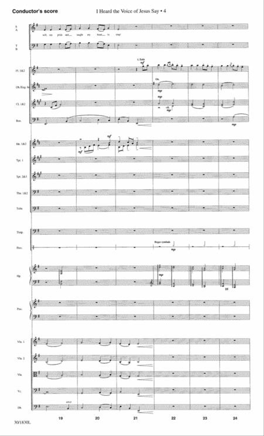 You Are the Christ! - Orchestration Choir scores gallery preview page 5