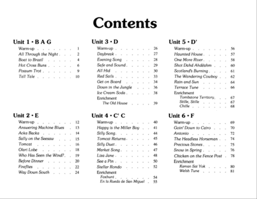 Recorder Routes I Recorder scores gallery preview page 2