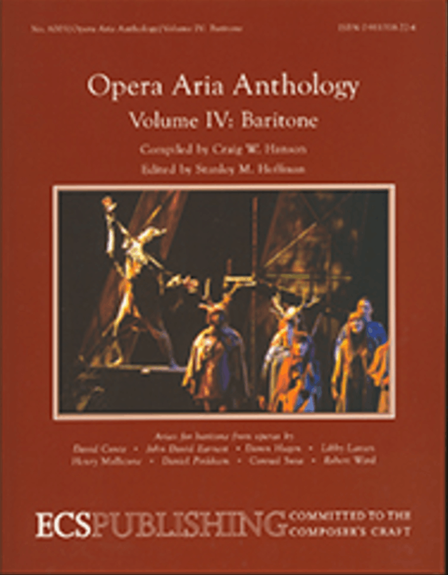 Opera Aria Anthology, Volume 4 (Baritone) Baritone Voice scores gallery preview page 1
