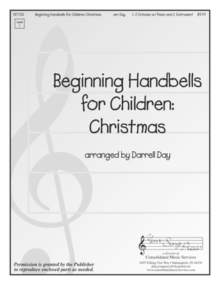 Book cover for Beginning Handbells for Children - Christmas