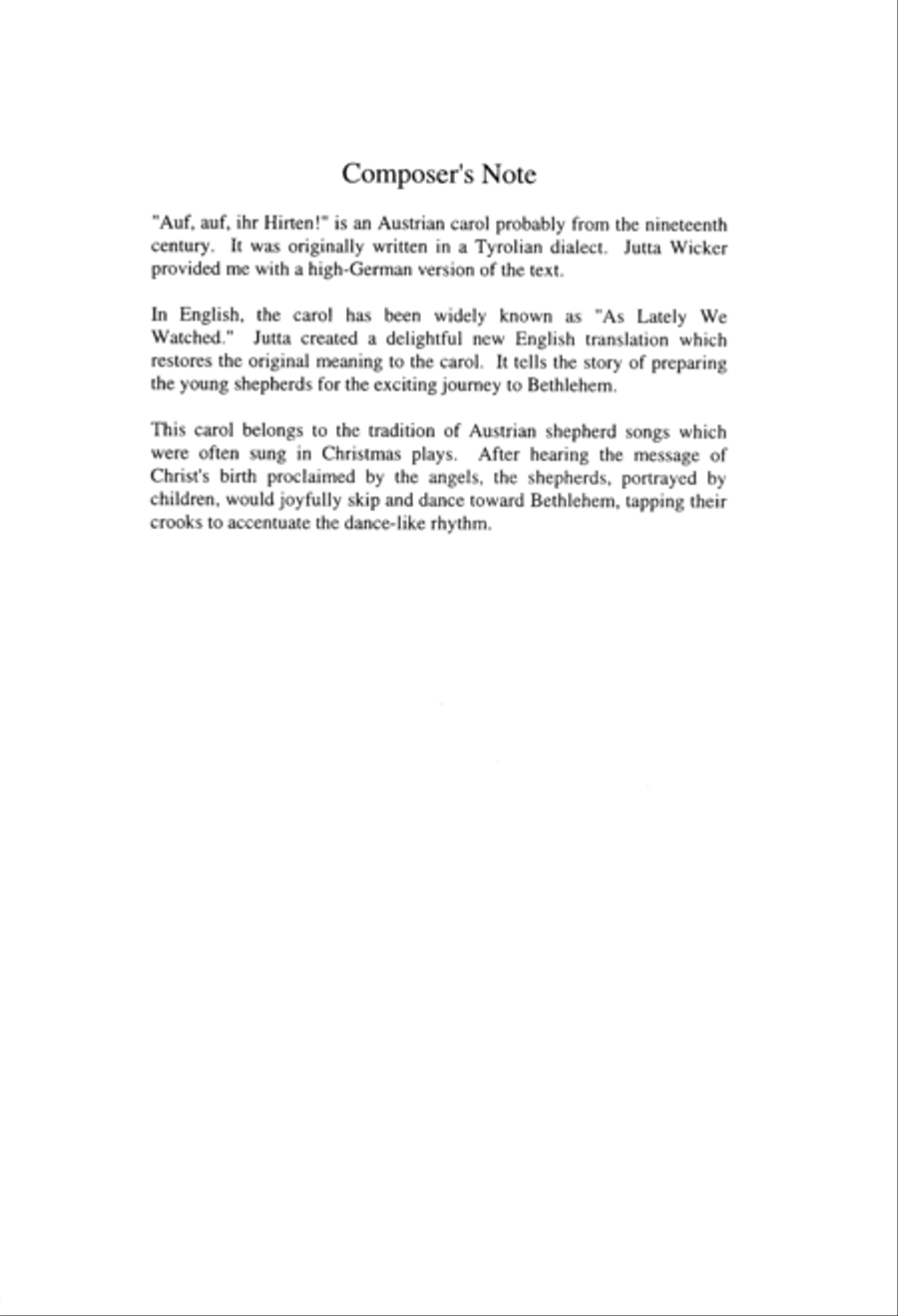 Arise Now, You Shepherds 2-Part scores gallery preview page 2