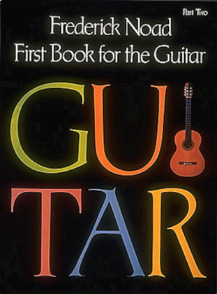 Book cover for First Book for the Guitar – Part 2