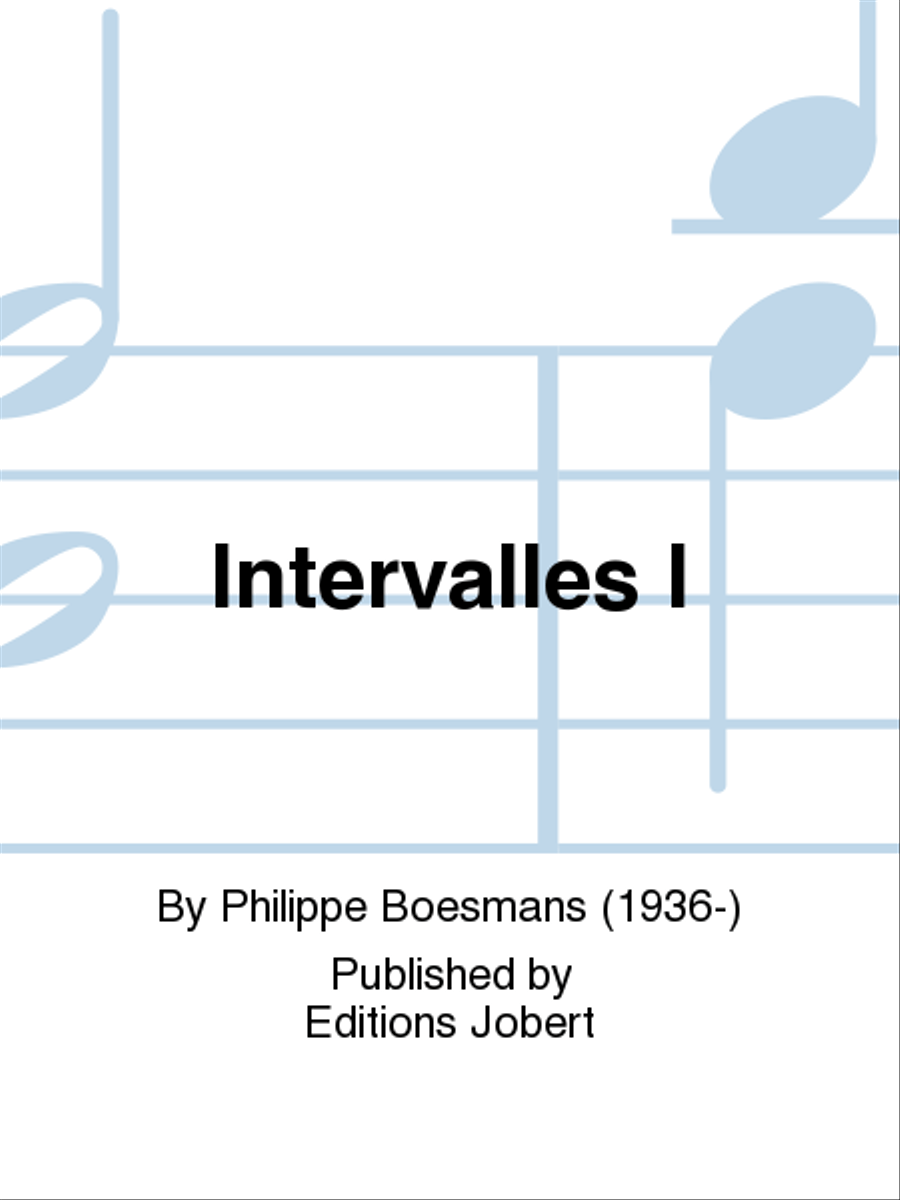 Intervalles I Intervalles I Orchestra scores gallery preview page 1