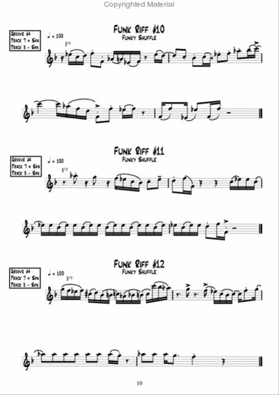 Ultimate Funk Grooves for Flute Flute Solo scores gallery preview page 2