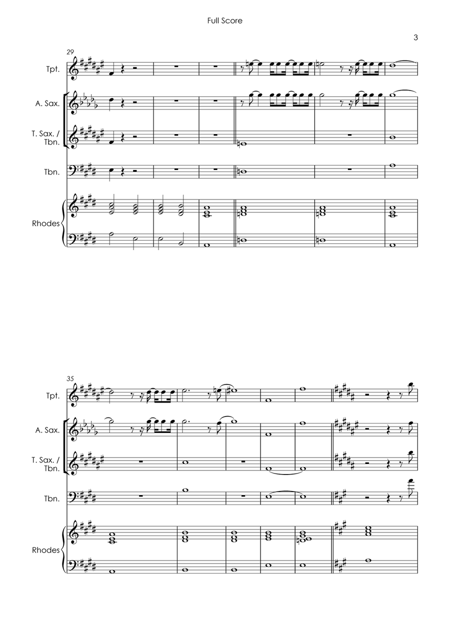 Son Of A Preacher Man Small Ensemble scores gallery preview page 5