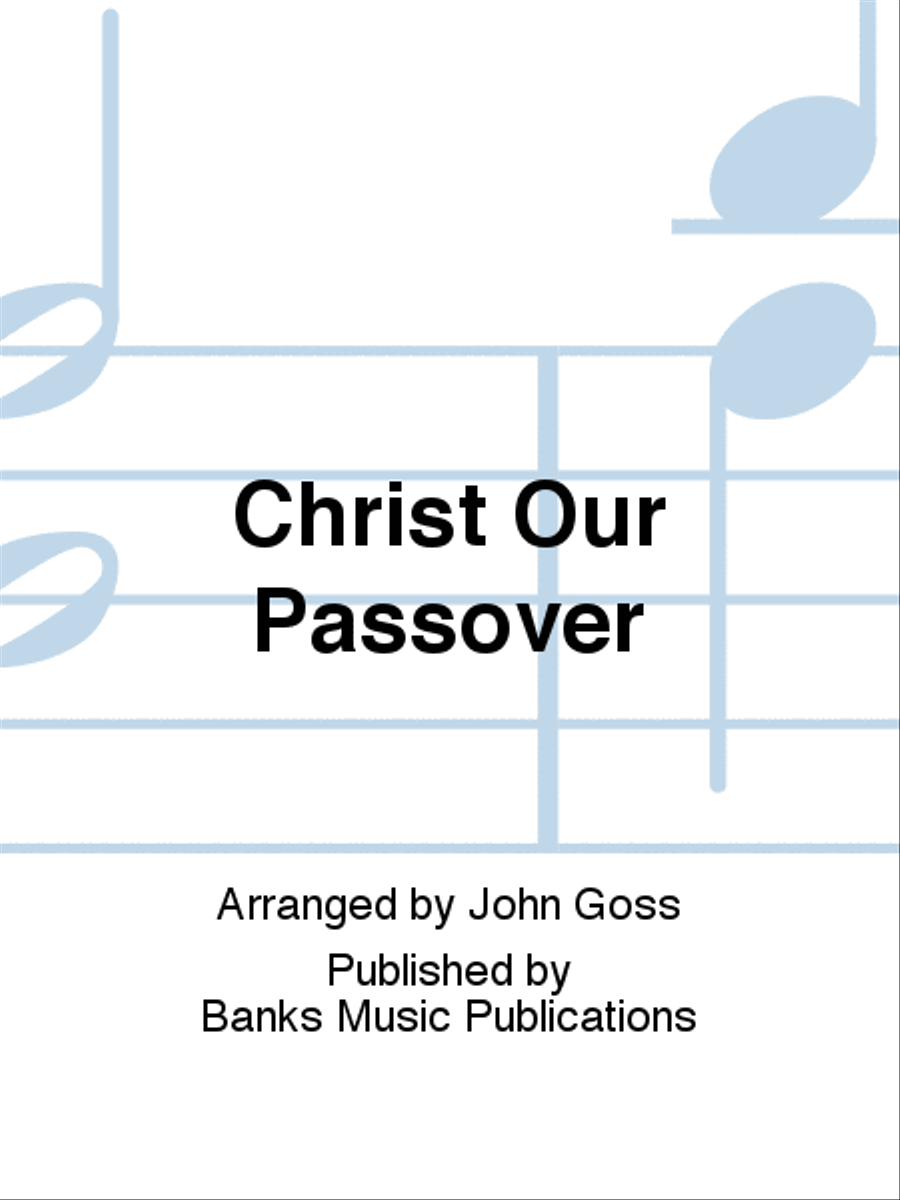 Christ Our Passover 4-Part scores gallery preview page 1
