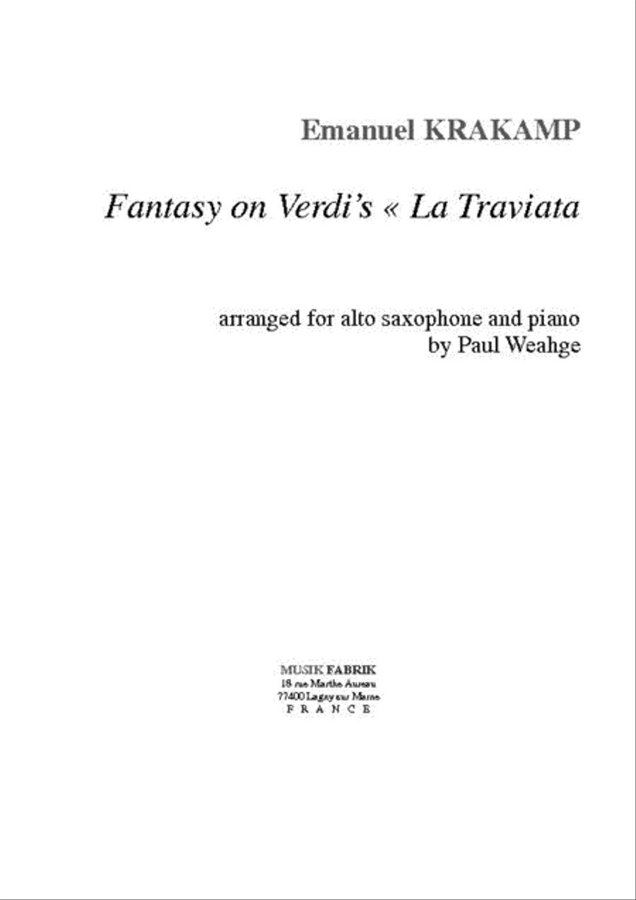 Fantasy on Verdi's 