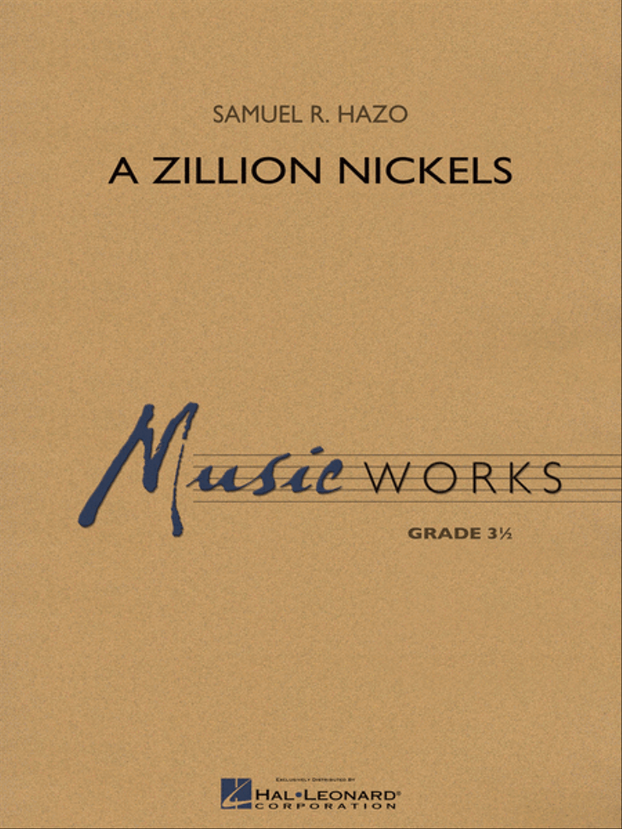 A Zillion Nickels A Zillion Nickels Concert Band scores gallery preview page 1