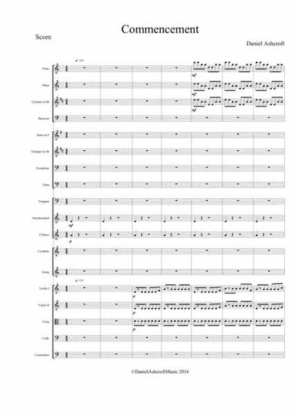Commencement - Score and Parts image number null