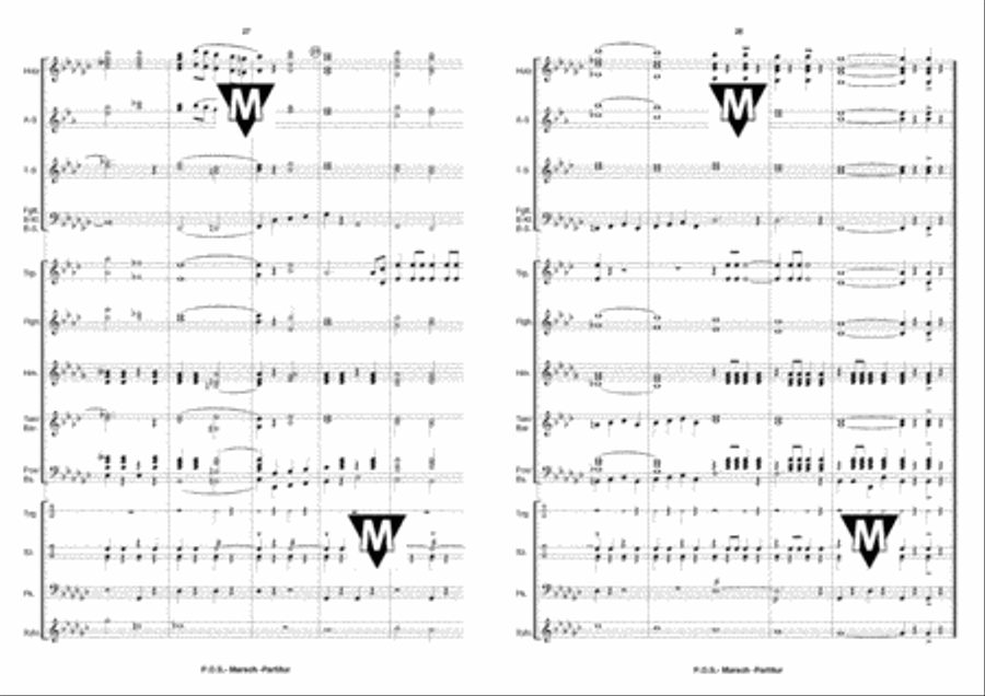 P.O.S. Concert Band scores gallery preview page 15