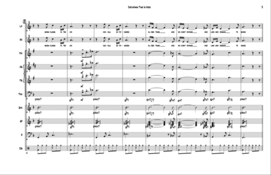 Christmas Time Is Here Jazz Ensemble scores gallery preview page 4