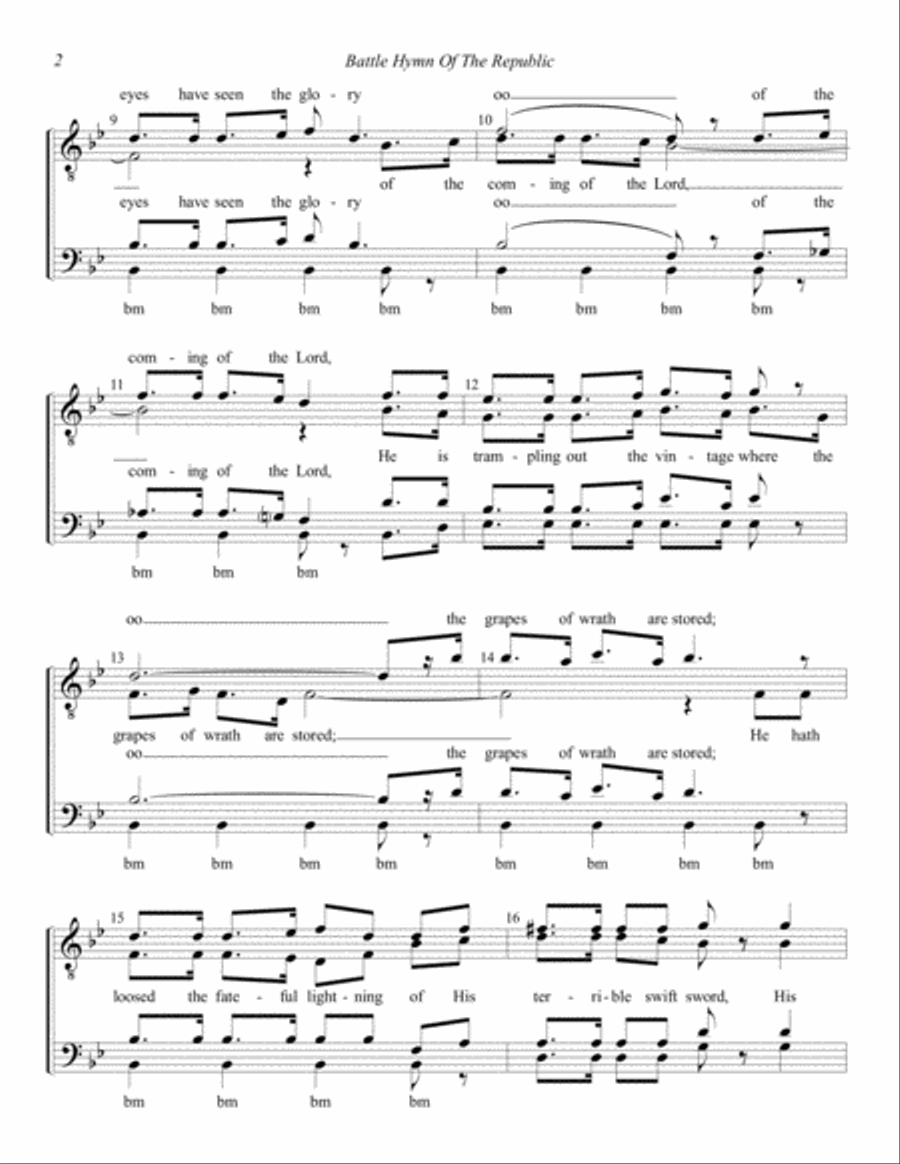 Battle Hymn Of The Republic