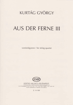 Book cover for Aus der Ferne III