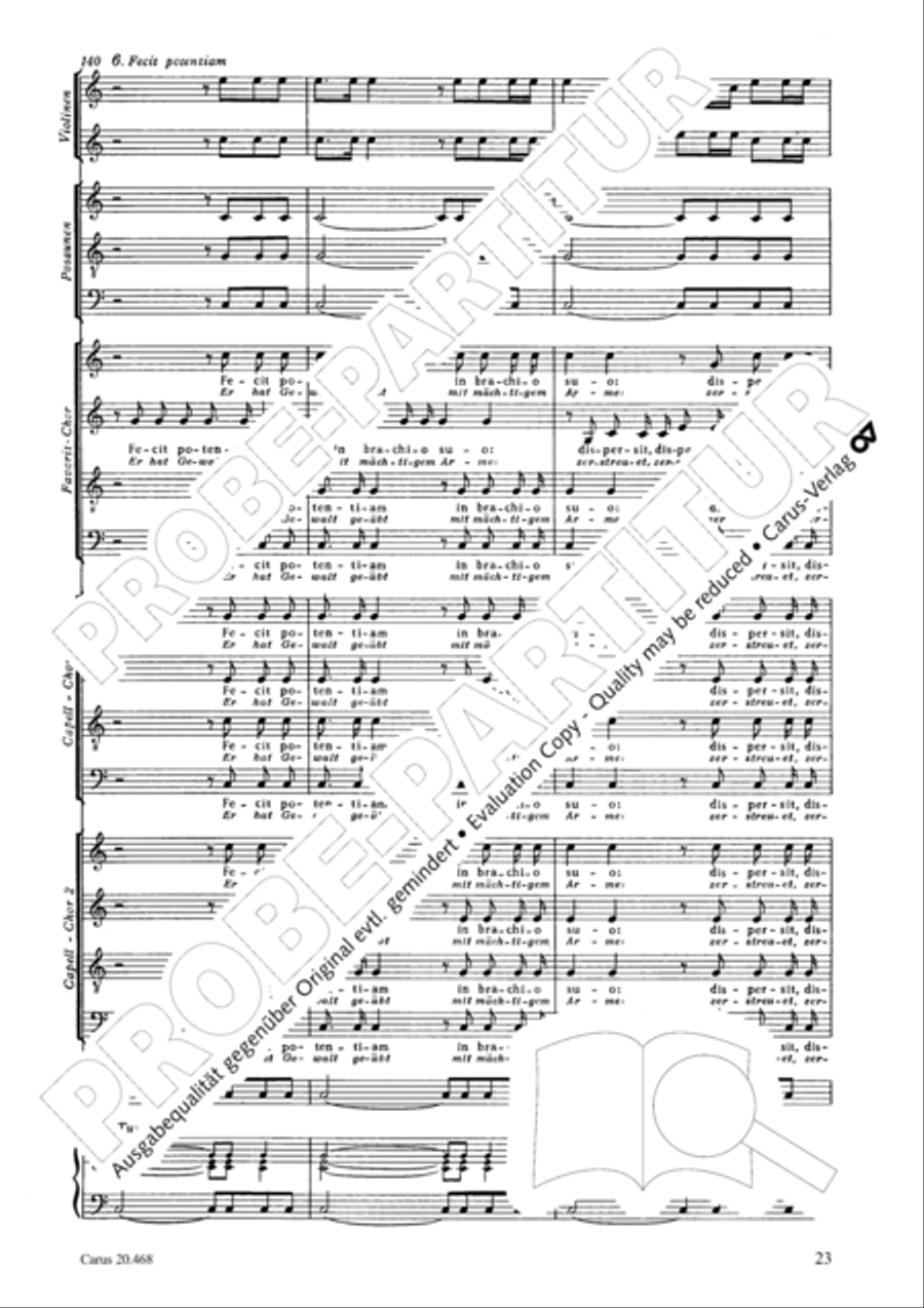 Uppsala-Magnificat 4-Part scores gallery preview page 24