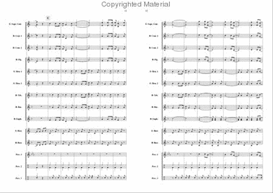 Let's Celebrate Let's Celebrate Brass Band scores gallery preview page 6