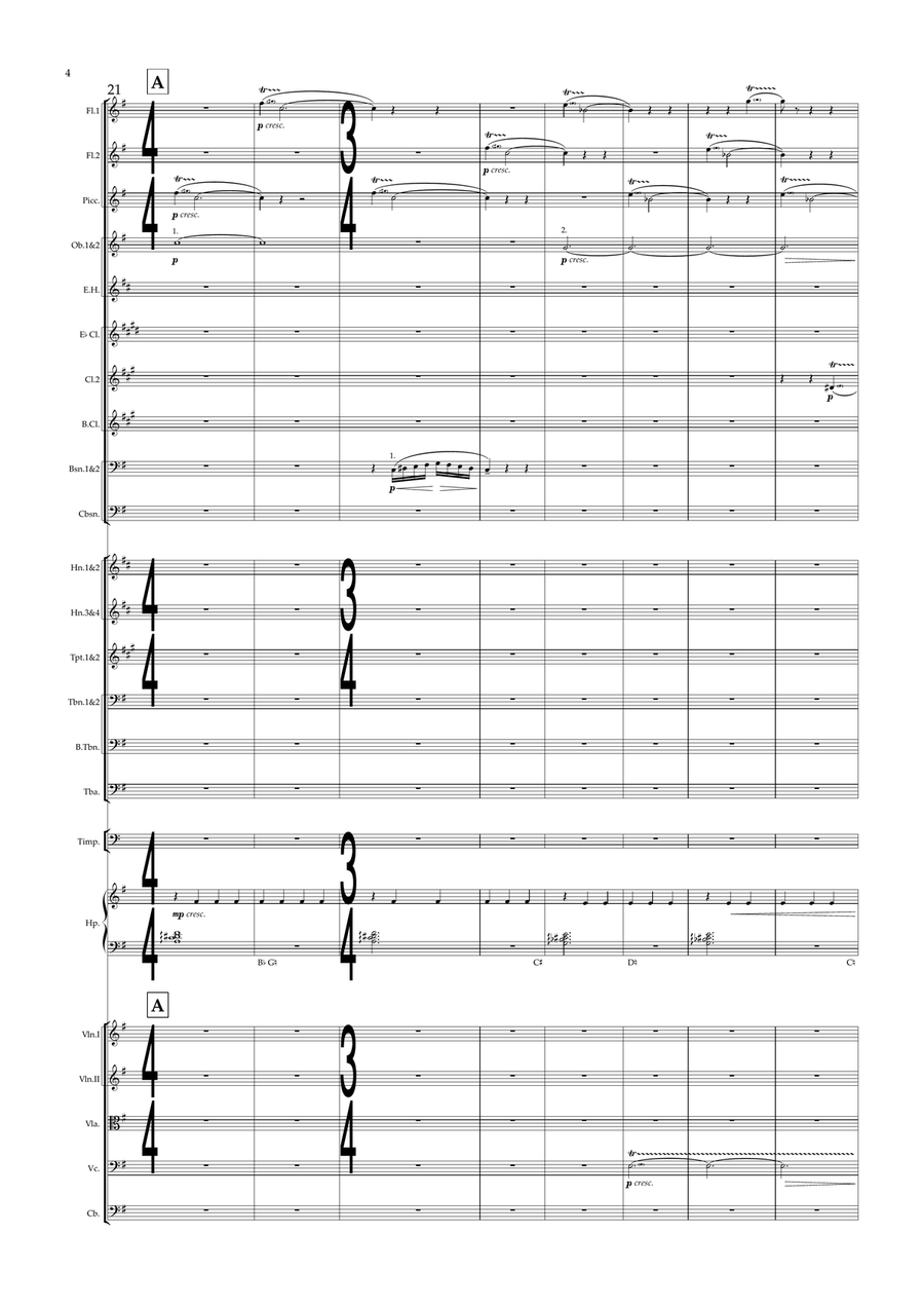 Planetarium - Score Only Full Orchestra scores gallery preview page 4